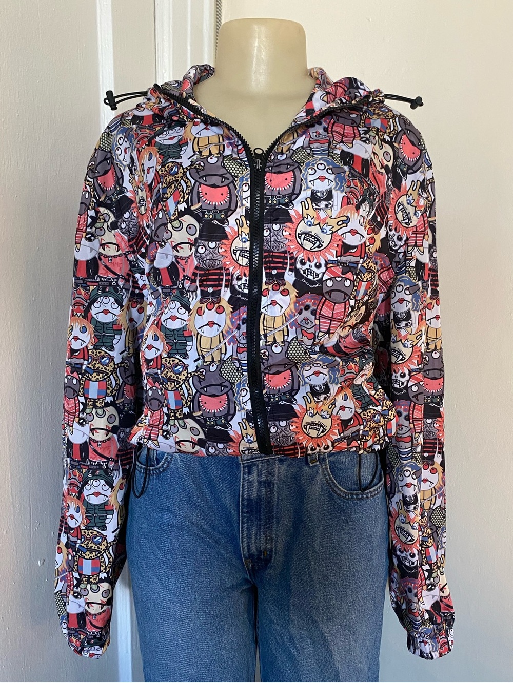 Cartoon character Windbreaker jacket